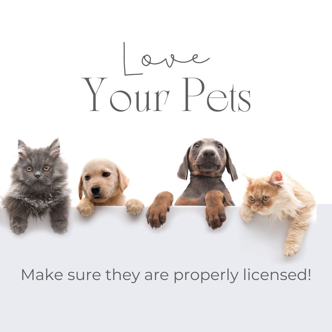 License your pets