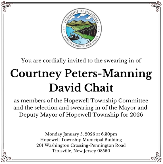 Reorganization Meeting 2025 Invitation