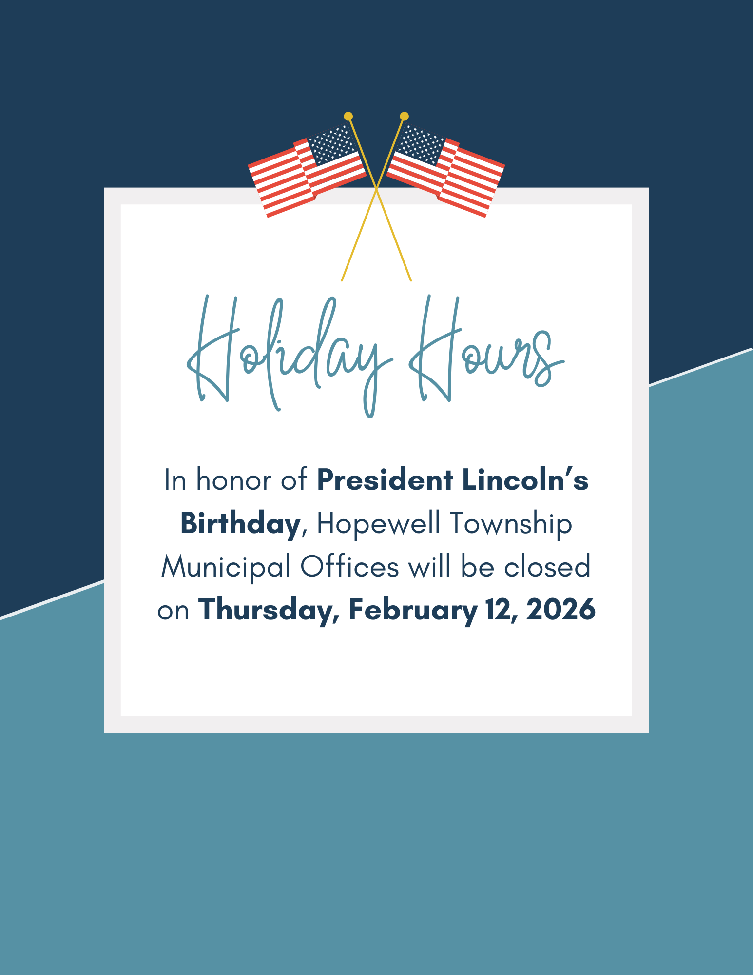 President Lincolns Birthday