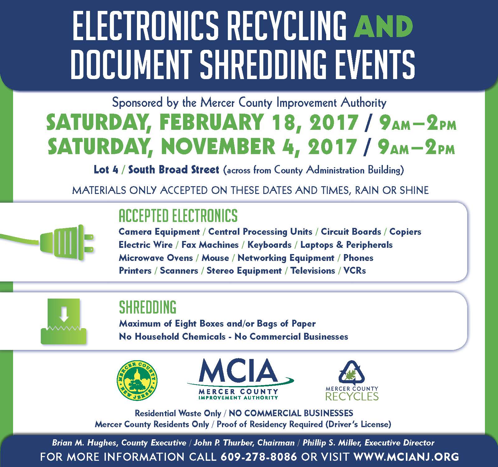 Recycling and shredding event 11-04-17