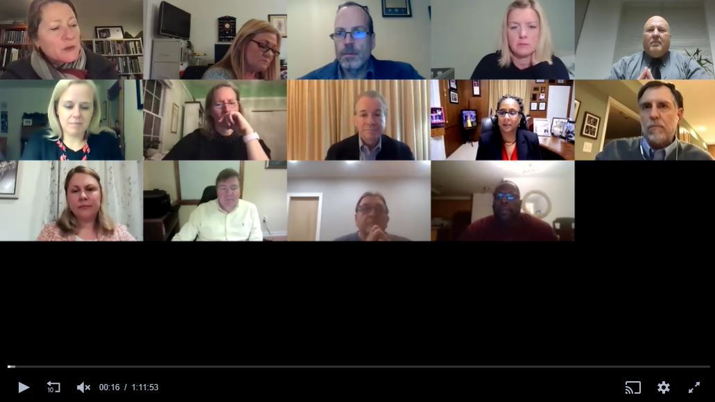 Township Committee meeting Feb 1 2021