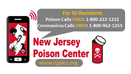 NJ Poison control information 