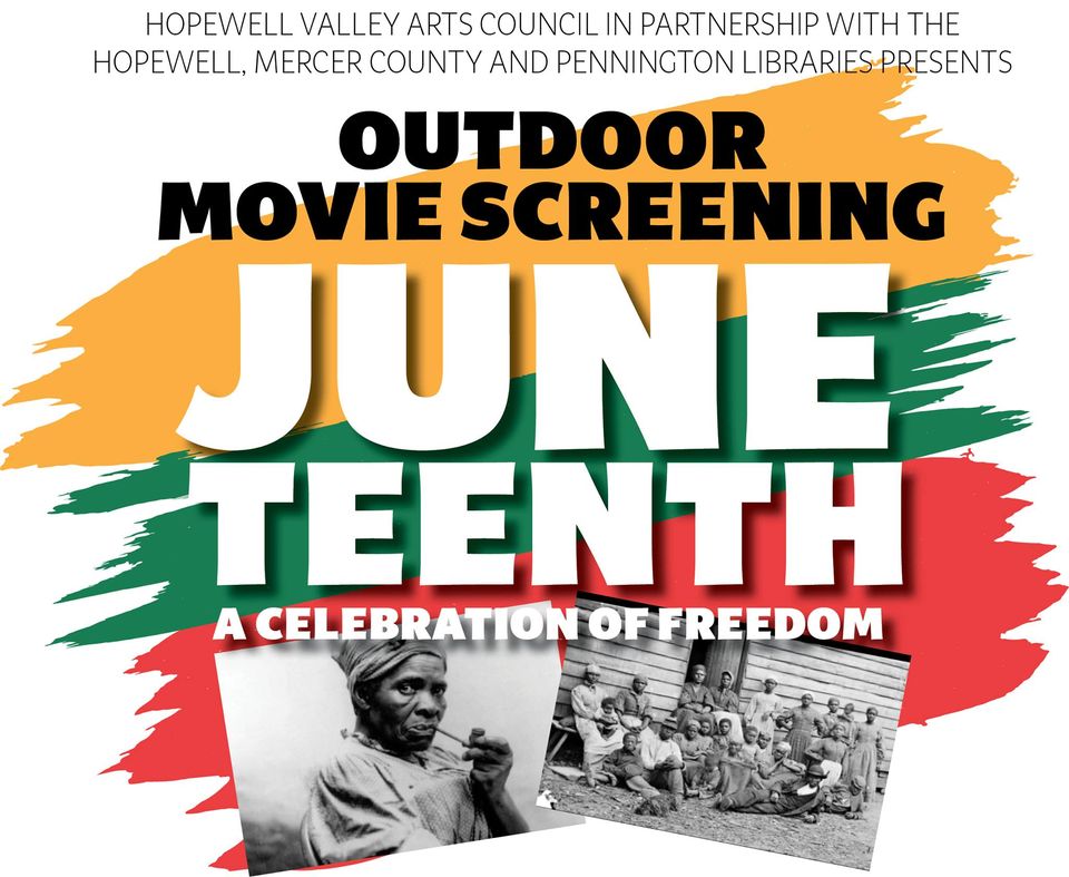 juneteenth movie at woolsey park on Friday, June 18 at 8pm