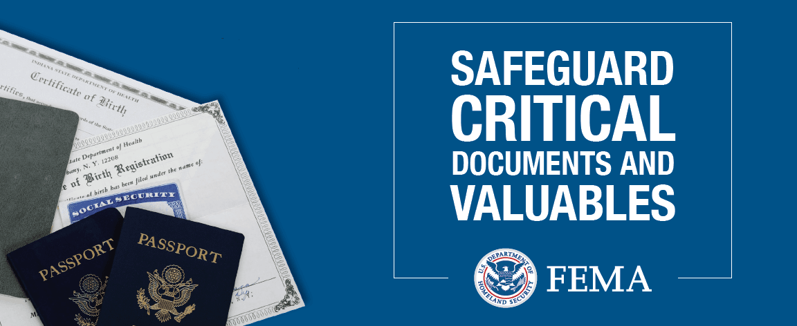 safeguard critical docs and valuables