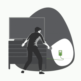 ready power outage cartoon