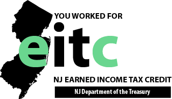 earned income tax credit with the state of NJ and the words you worked for EITC