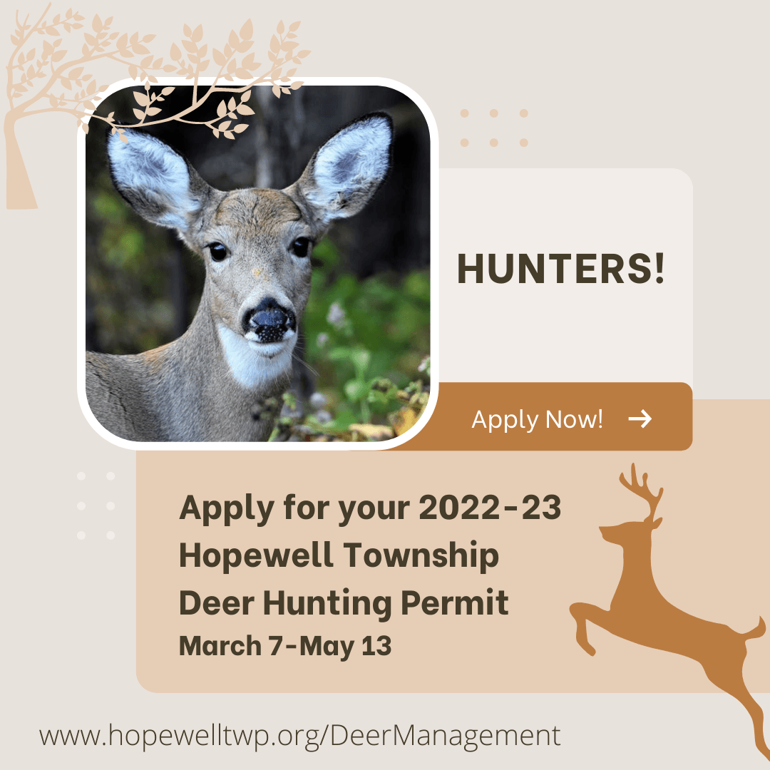 22-23 Deer Management Apply Now
