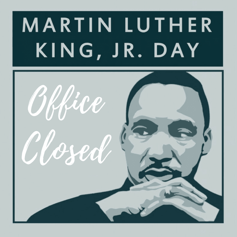 MLK Day Closed