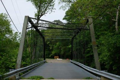 Mine Road Bridge damage 1