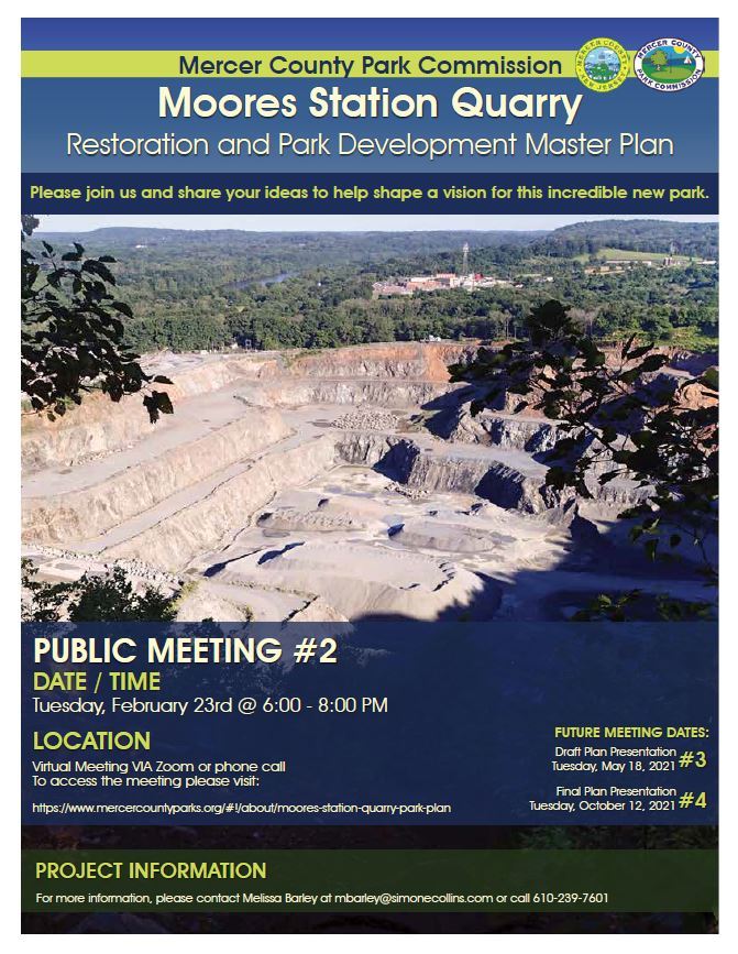 Moores Station Quarry meeting 2, Feb 23rd at 6:00pm