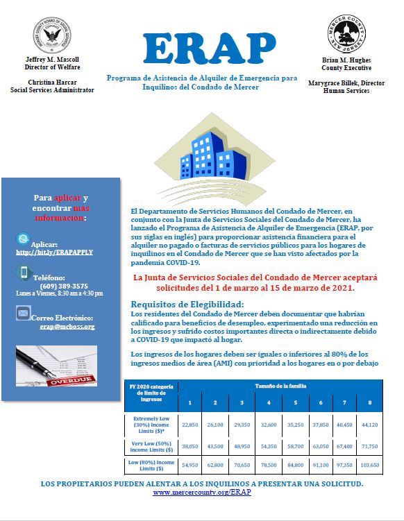 rent assistance spanish