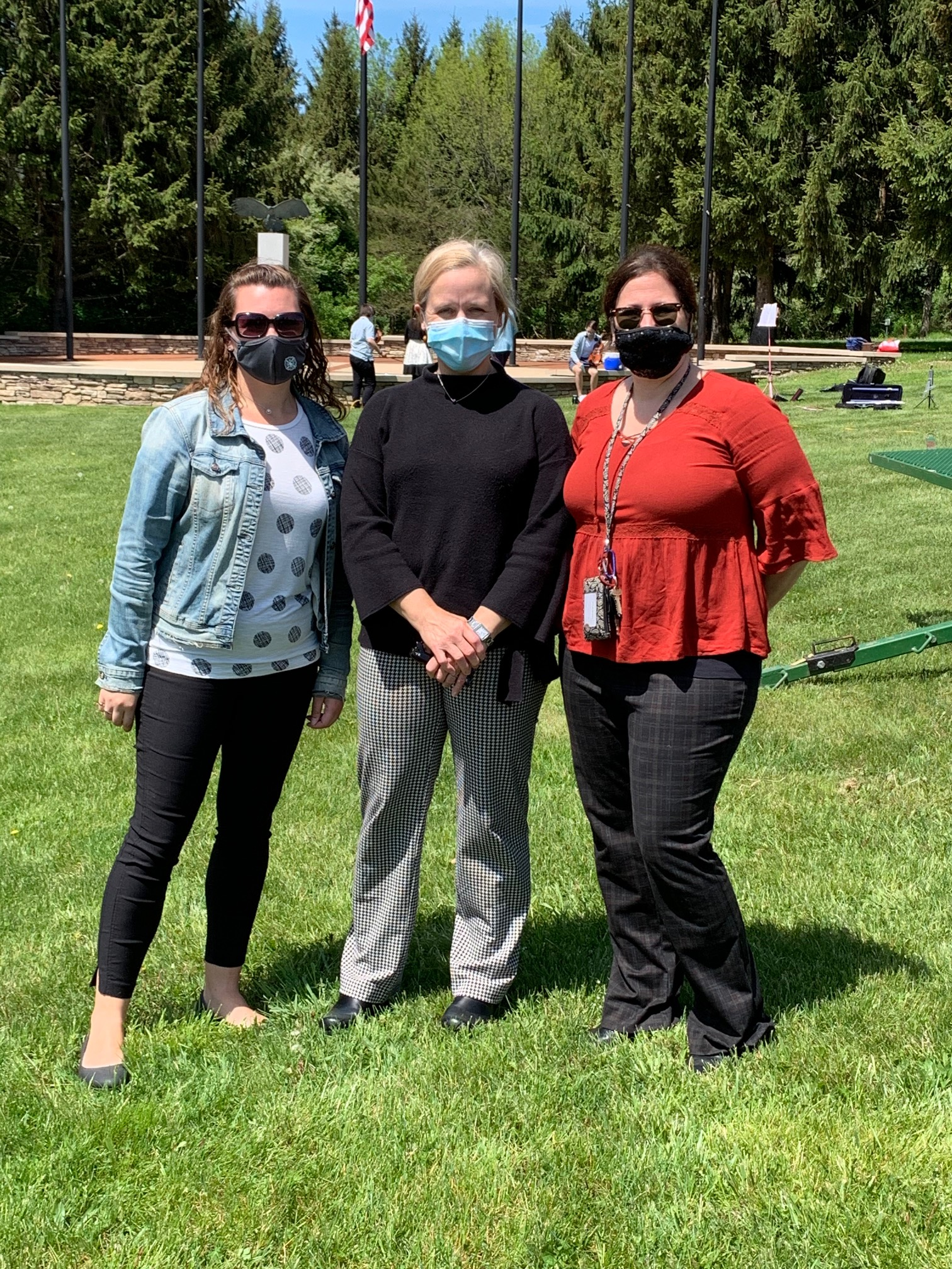 Randi Knechel, Courtney Peters-Manning, and Karin Poveromo