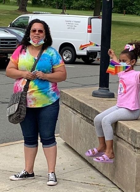 Cat Fulmer-Hogan and her daughter
