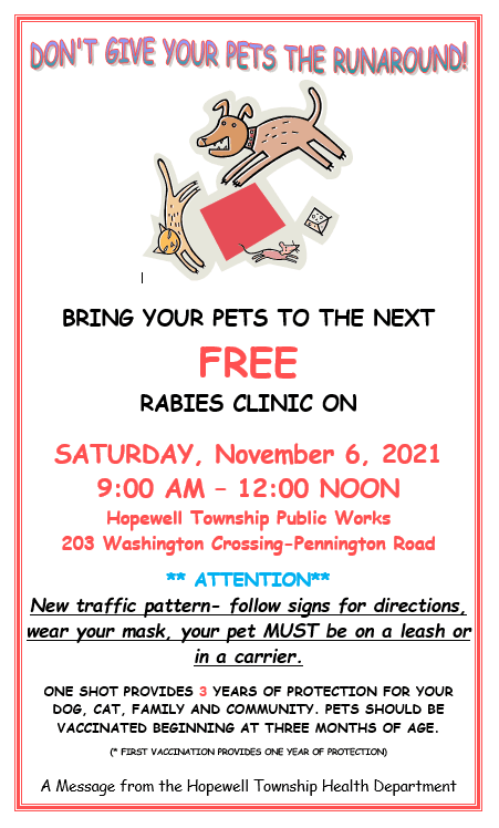rabies clinic 110721
