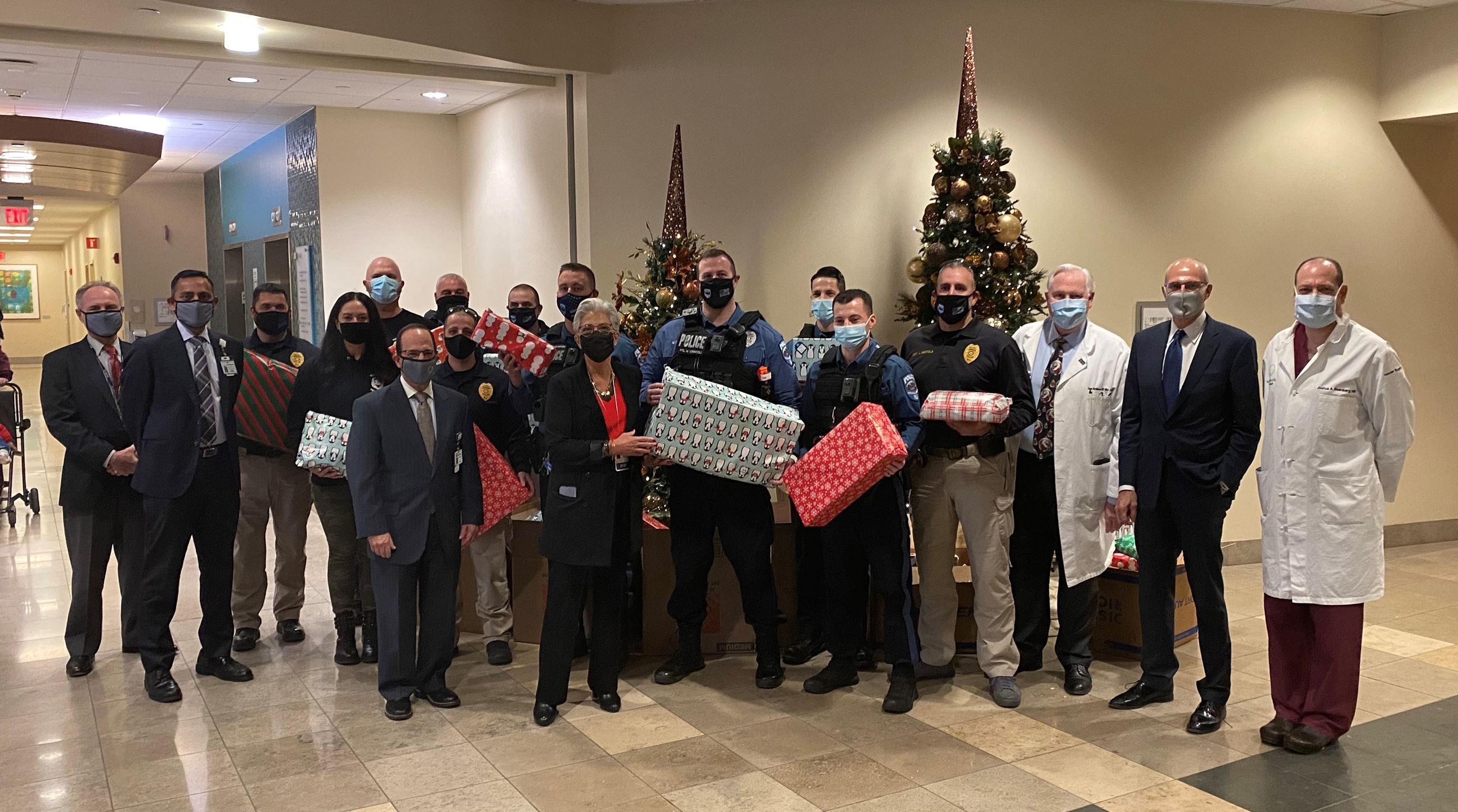 PBA 342 Christmas Present Donation to Capital Health pediatrics